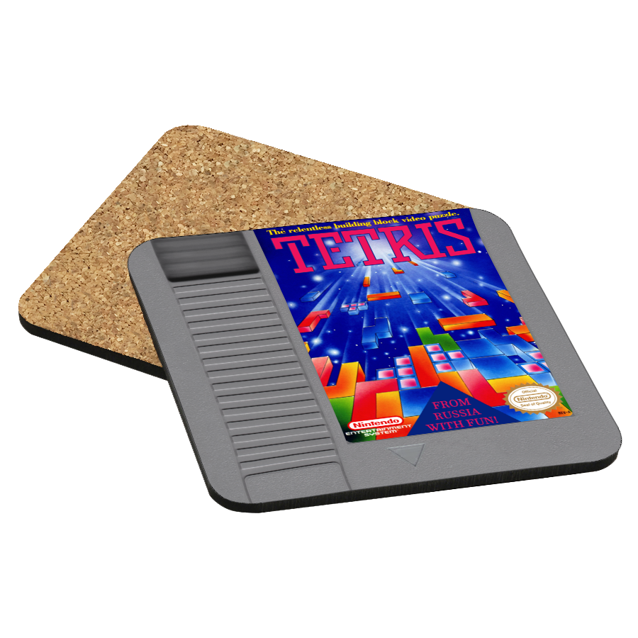 Tetris NES Drink Coaster