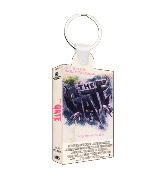 The Gate Mini VHS Keychain
