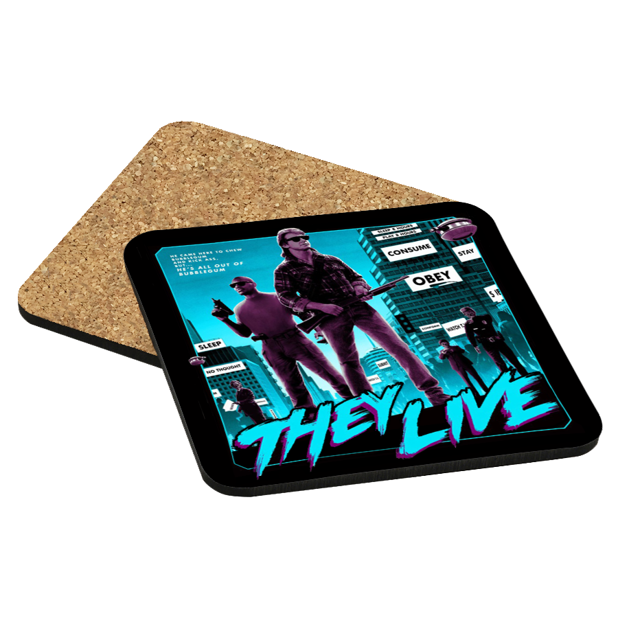 They Live Drink Coaster