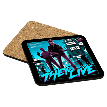 They Live Drink Coaster