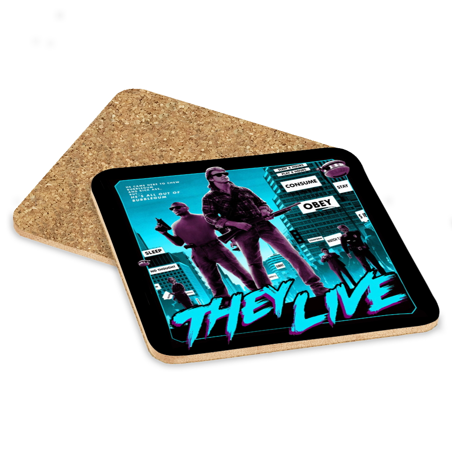 They Live Drink Coaster