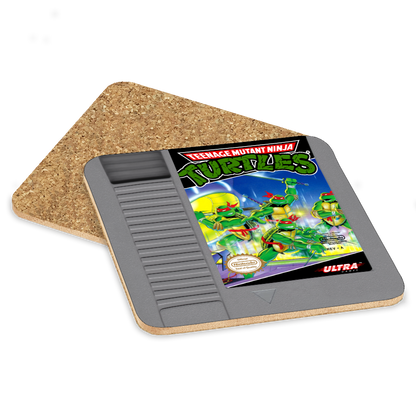 Teenage Mutant Ninja Turtles NES Drink Coaster