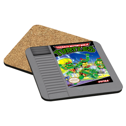 Teenage Mutant Ninja Turtles NES Drink Coaster