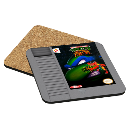 TMNT: Tournament Fighters NES Drink Coaster