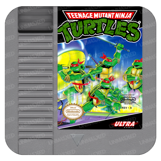 Teenage Mutant Ninja Turtles NES Drink Coaster