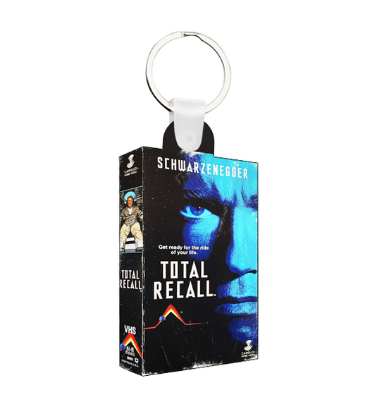Total Recall Mini VHS Keychain