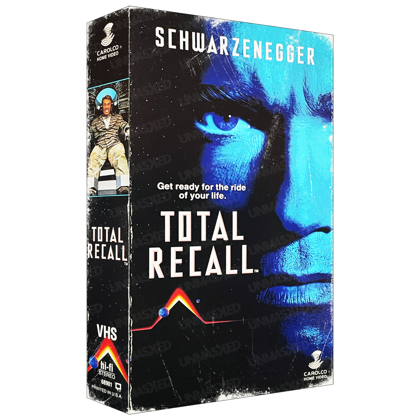 Total Recall Oversized VHS Plaque