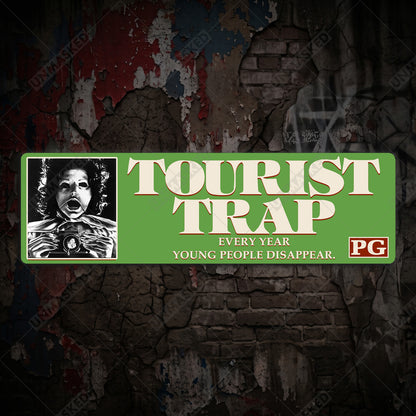 Tourist Trap Aluminum Street Sign
