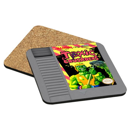 Toxic Crusaders NES Drink Coaster