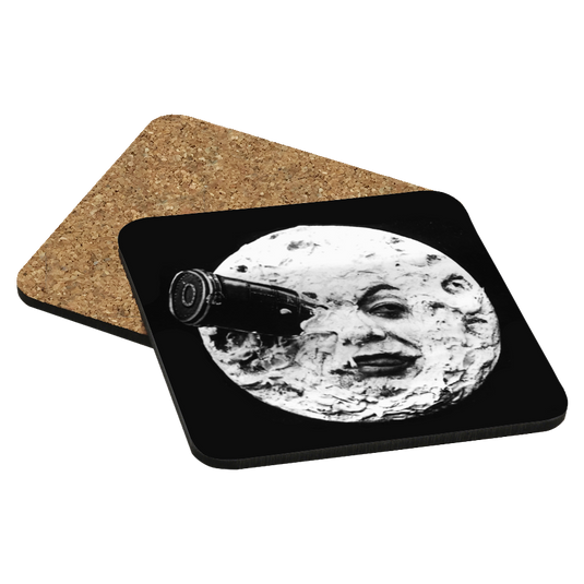 A Trip to the Moon Drink Coaster