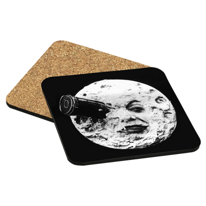 A Trip to the Moon Drink Coaster
