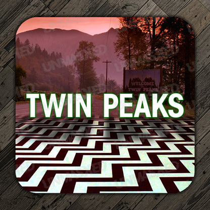 Twin Peaks Drink Coaster