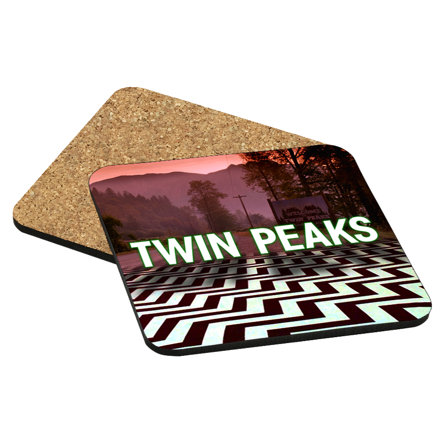 Twin Peaks Drink Coaster