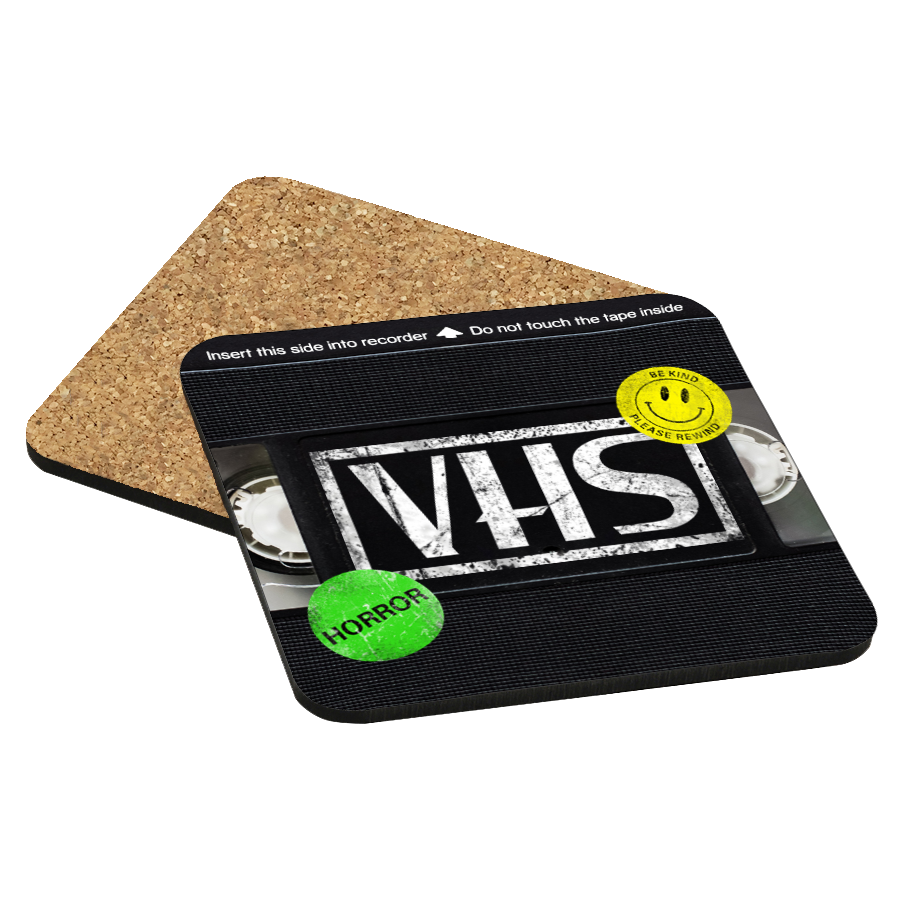 VHS Tape Drink Coaster