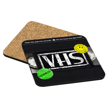 VHS Tape Drink Coaster