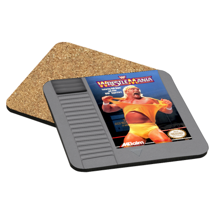 WWF WrestleMania NES Drink Coaster