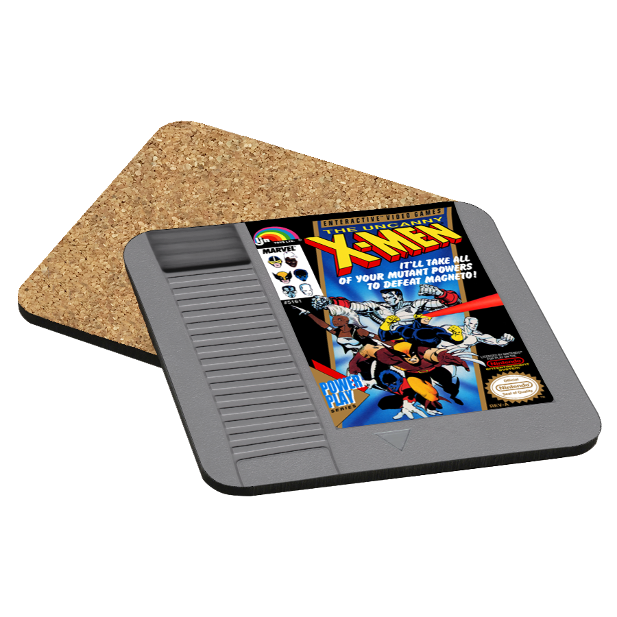 The Uncanny X-Men NES Drink Coaster
