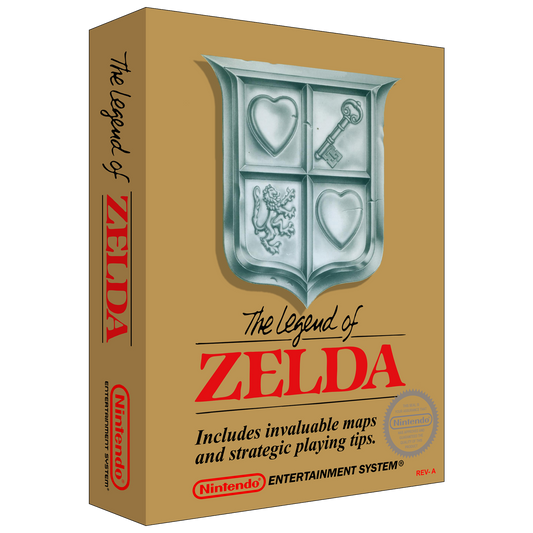 The Legend of Zelda Oversized NES Plaque