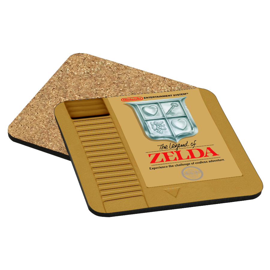 The Legend of Zelda NES Drink Coaster