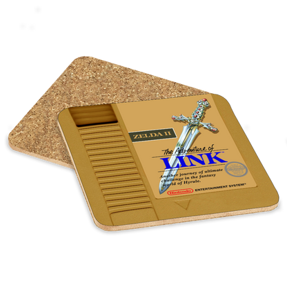 Zelda II: The Adventure of Link NES Drink Coaster