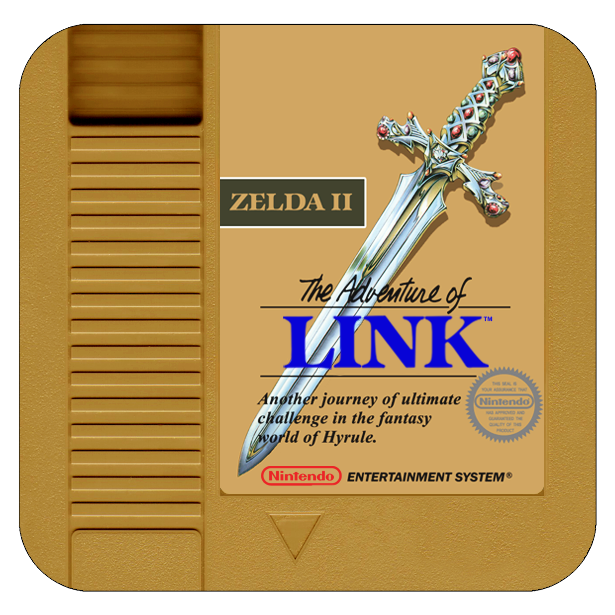 Zelda II: The Adventure of Link NES Drink Coaster