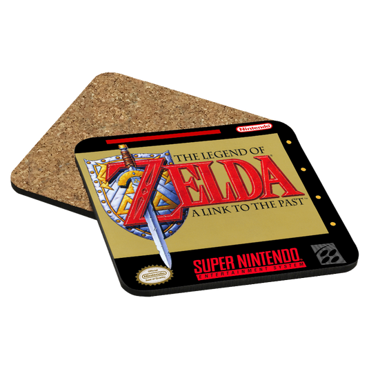 A Link to the Past SNES Drink Coaster