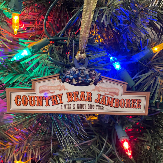 Country Bear Jamboree Holiday Ornament