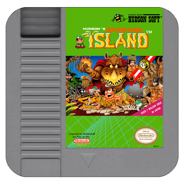 Adventure Island NES Drink Coaster