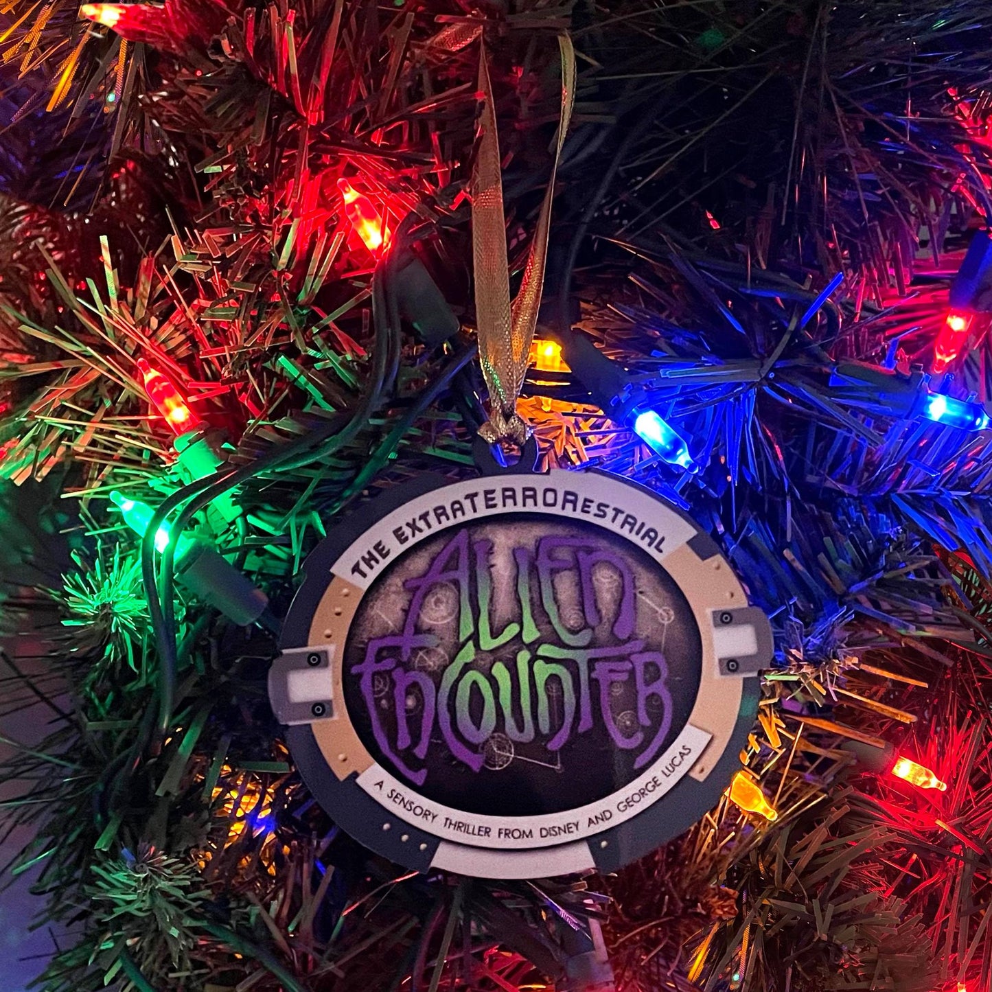 Alien Encounter Holiday Ornament
