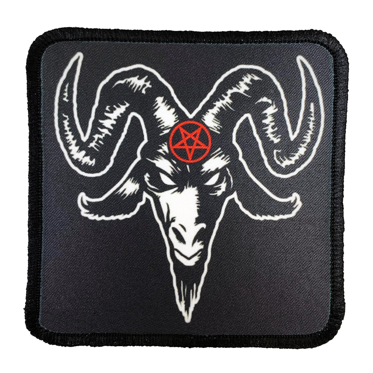 Baphomet Iron-On Patch - UNMASKED Horror & Punk Patches and Decor