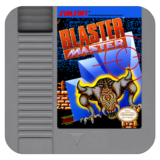 Blaster Master NES Drink Coaster