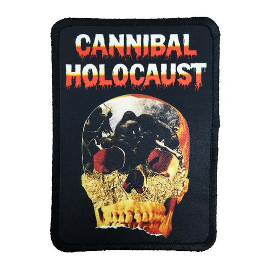 Cannibal Holocaust Iron-On Patch - UNMASKED Horror & Punk Patches and Decor