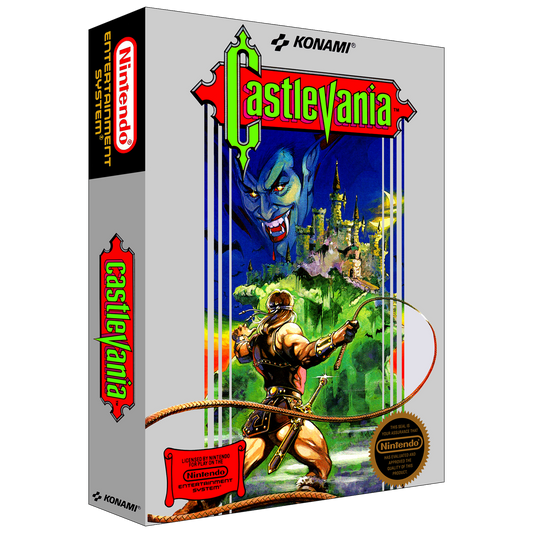 Castlevania Oversized NES Plaque