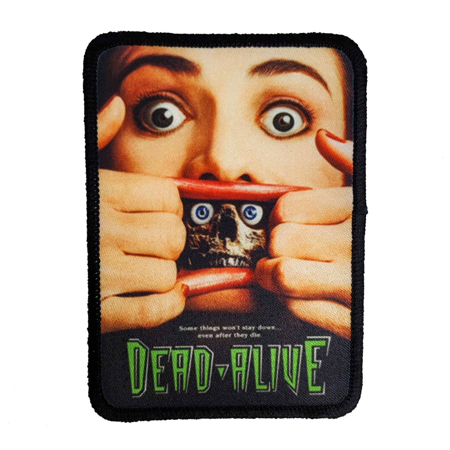 Dead Alive Iron-On Patch - UNMASKED Horror & Punk Patches and Decor