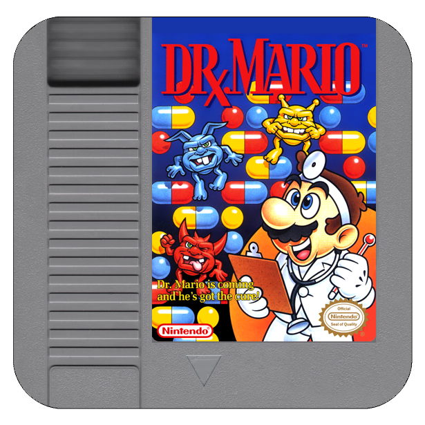 Dr. Mario NES Drink Coaster
