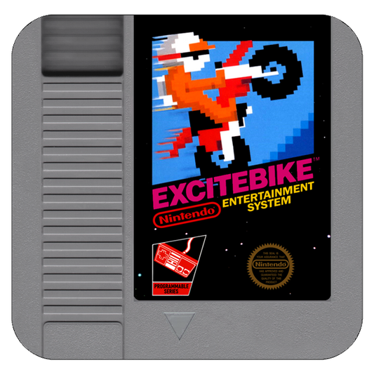 Excitebike NES Drink Coaster