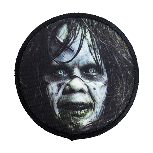 The Exorcist Regan Iron-On Patch - UNMASKED Horror & Punk Patches and Decor