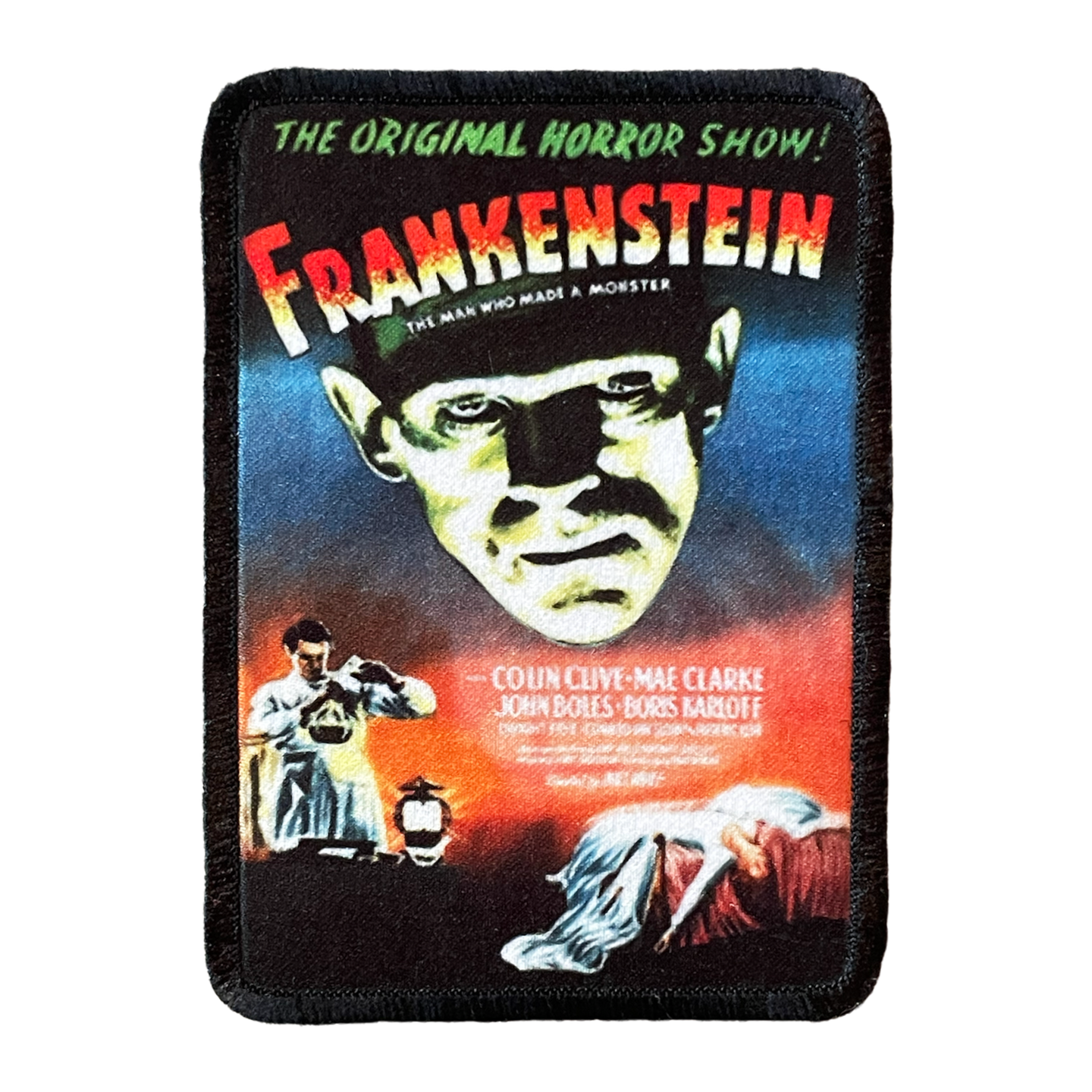 Frankenstein Iron-On Patch