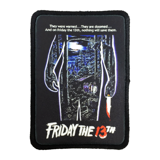Friday the 13th Iron-On Patch - UNMASKED Horror & Punk Patches and Decor