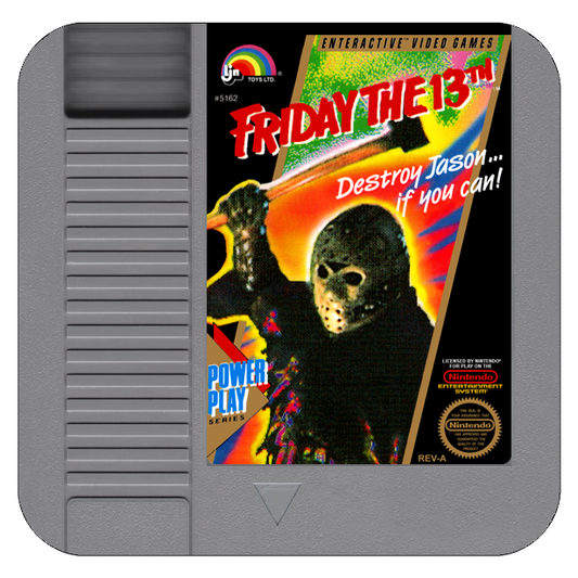 Friday the 13th NES Drink Coaster