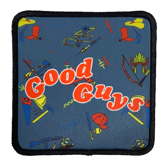 Good Guys Iron-On Patch - UNMASKED Horror & Punk Patches and Decor