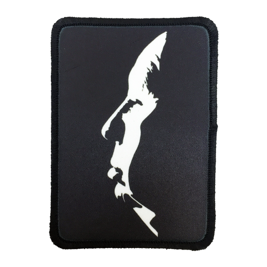 Alfred Hitchcock Iron-On Patch - UNMASKED Horror & Punk Patches and Decor