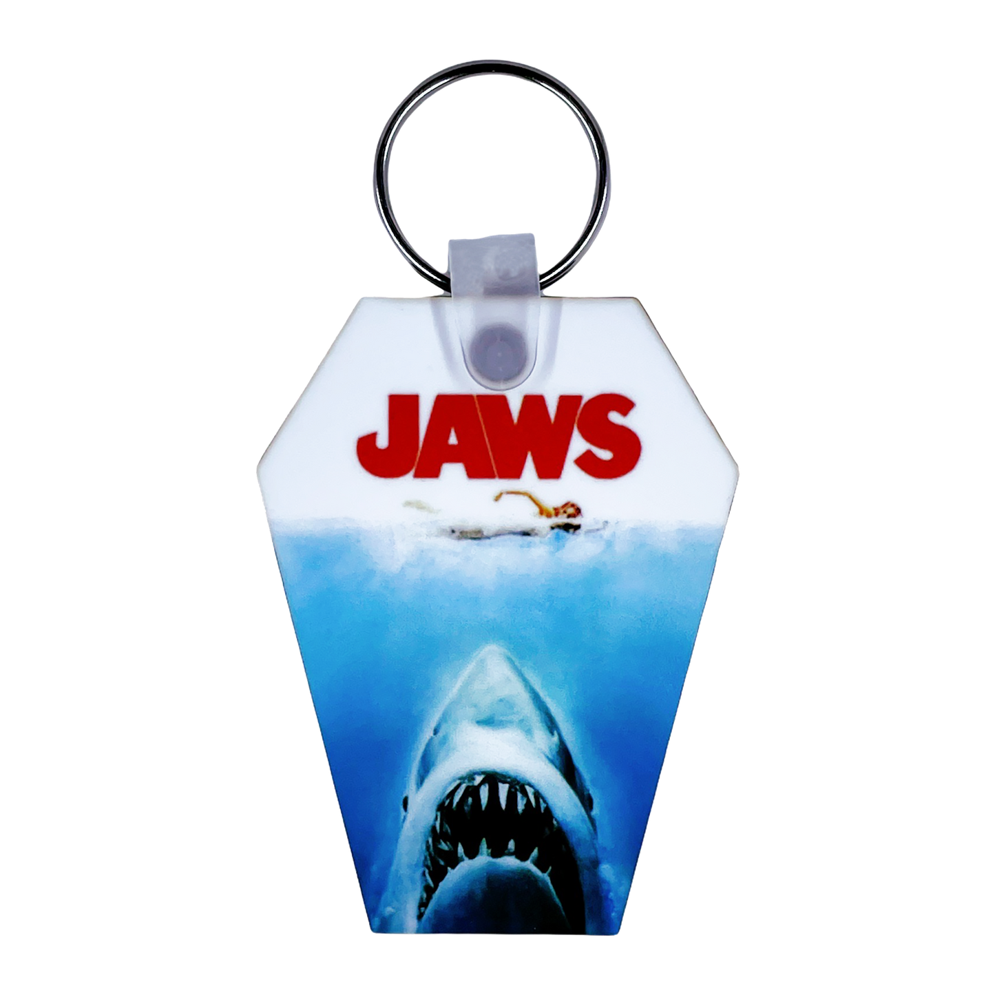 Jaws Coffin Keychain