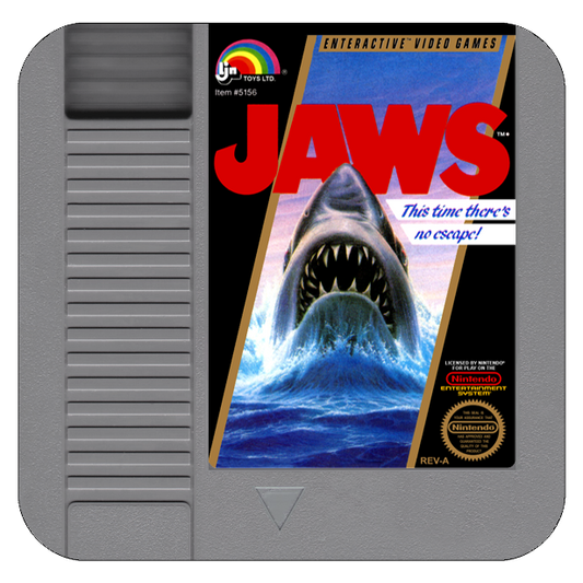 Jaws NES Drink Coaster