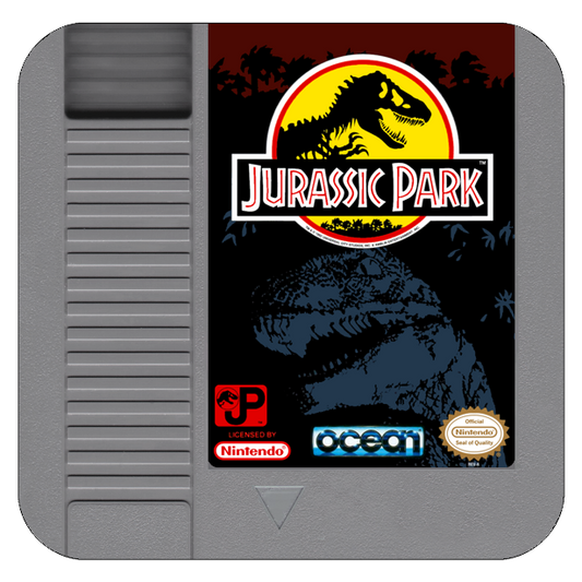 Jurassic Park NES Drink Coaster