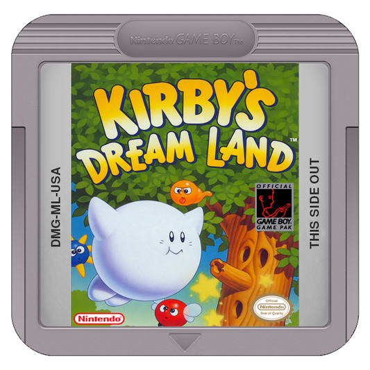 Kirby's Dream Land Game Boy Drink Coaster