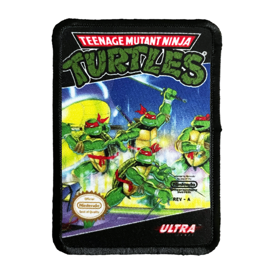 Teenage Mutant Ninja Turtles NES Iron-On Patch