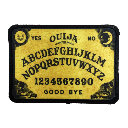 Ouija Board Iron-On Patch - UNMASKED Horror & Punk Patches and Decor