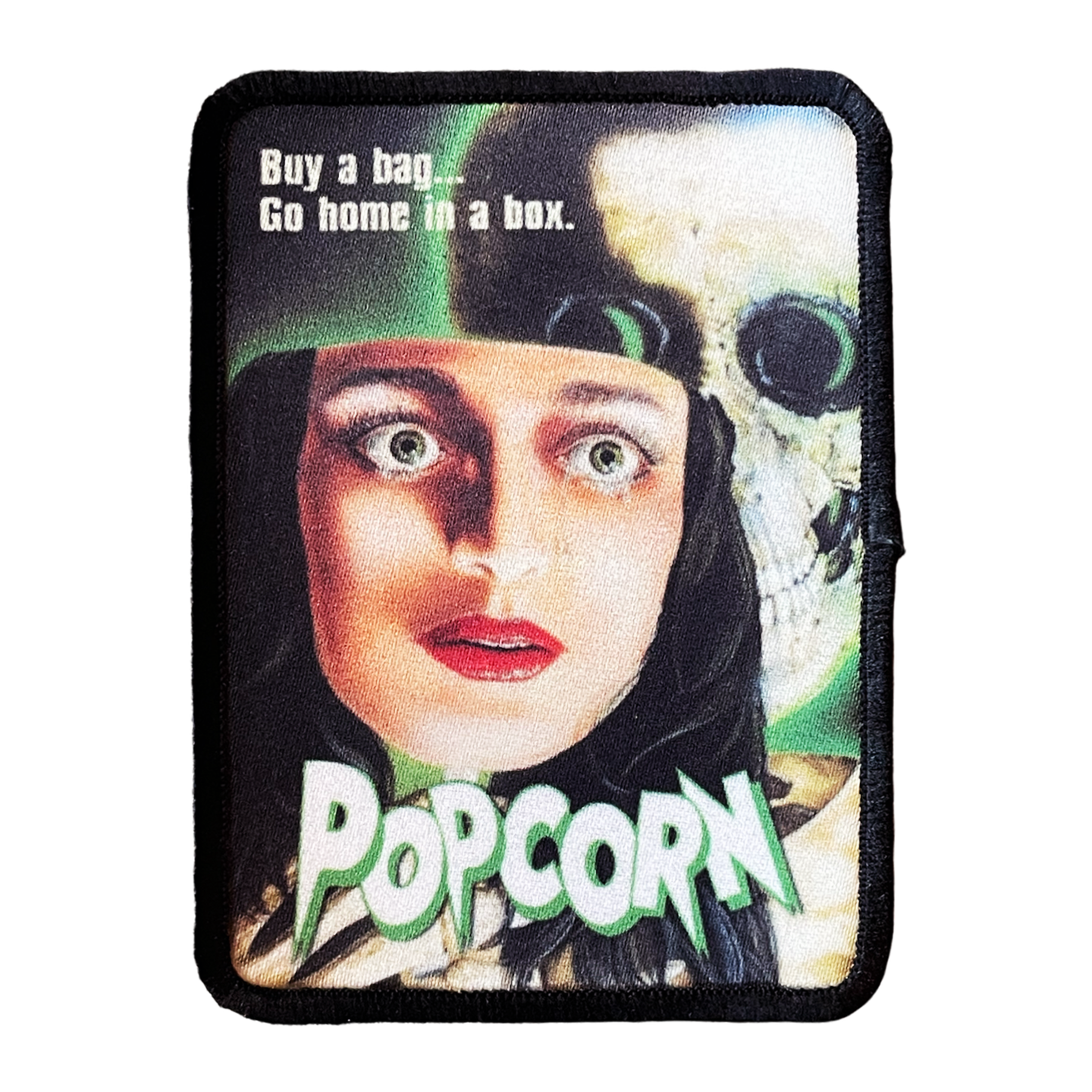 Popcorn Iron-On Patch