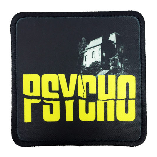Psycho Iron-On Patch - UNMASKED Horror & Punk Patches and Decor